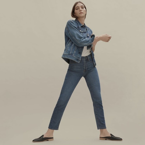 ✨EVERLANE✨The Authentic Stretch High-Rise Skinny - Picture 1 of 4